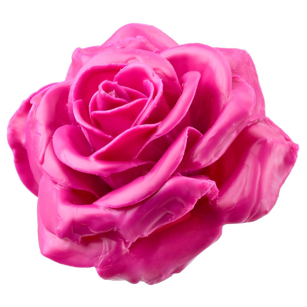 Ruža WAX - vosková CERISE /ks 11cm