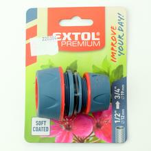 Spojka na hadice plastová 3/4'' na 1/2''