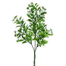 Zápich kvetinky tmavozelenej farby s výškou 46 cm.