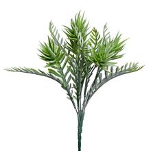 Umelý zápich tilandsia v svetlozelenej farbe, 32 cm.