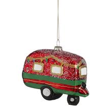 AKCIA! KARAVAN Ornament červený - d10,5xš4xv8cm - FLORASYSTEM