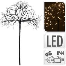 Dekoračný vianočný konár s LED osvetlením 240L, 1m