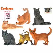 Mačka Zoolandia 5-7,5cm 6druhov krabičke - FLORASYSTEM
