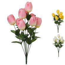 Kytica umelých tulipánov v mixe farieb.