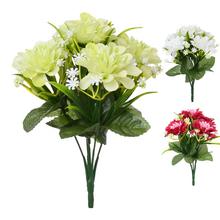 Kytica pivónia mix s umelými kvetmi.