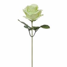 Umelá ruža na stopke, zelená, 30 cm.
