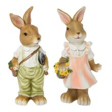 Keramické zajačiky v mixe, ideálne na Veľkú noc.