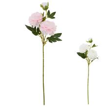 Umelé kvety pivónie v mixe, 70 cm.