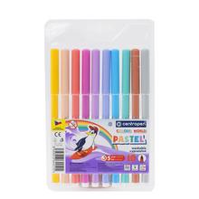 Sada pastelových popisovačov Centropen 7550 v 10 farbách.