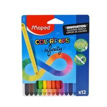 Sada pasteliek Maped Infinity, 12 farieb.