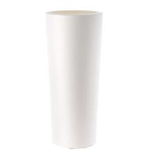 Biely okrúhly obal Schio Cono s výškou 145 cm a priemerom 55 cm.