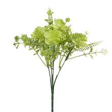 Umelý zelený sukulent s rozmerom 28 cm.