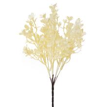 Umelé kvety s krémovými kvetmi, 34 cm