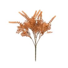 Umelá kvetina Zeleň Erika v oranžovej farbe, 35 cm.