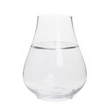 Priehľadná sklenená váza Prato.