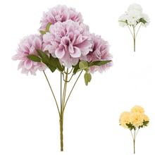 Kytica umelých kvetov mix dahlia v rôznych farbách.