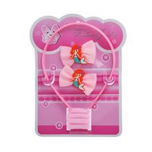 Súprava čelenka a gumičky s motívom morskej panny.