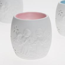 AROMALAMPA ANJELE PORCELÁN 7,5x9,5CM BIELOMODRÁ - FLORASYSTEM