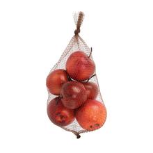 Jabĺčka červené v sieťke, balenie 6 kusov.