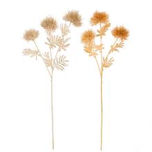 Umelé kvety BODLIAK MIX, 63 cm, v metalickej a glitrovej úprave.