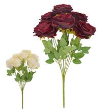 Kytica umelých ruží v mixe farieb.