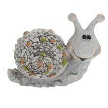 Keramický slimák na záhradu.