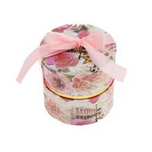 Darčeková krabička valec mix vzorov 12x12cm.