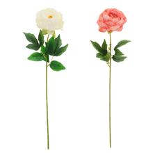 Umelé kvety pivónie v mixe farieb s dlhou stopkou.