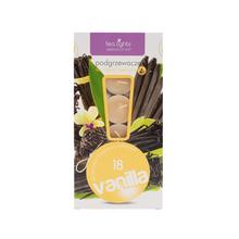 Sviečky s vôňou vanilky, balenie 18 kusov.