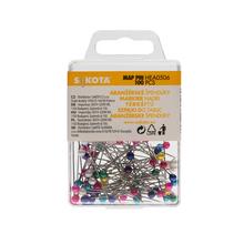 Farebné aranžérske špendlíky 506, 37 mm, balenie 100 ks.