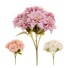 Umelé kvety - kytička dalie v mixe farieb.