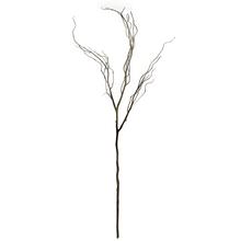 Sivo-hnedý konár vŕby s dĺžkou 110 cm.