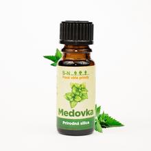 Fľaša s prírodnou silicí Medovka.