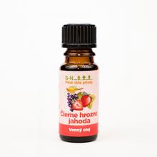 Fľaša s vonným olejom čierne hrozno s jahodou.