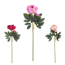 Umelé kvety pivónie v mixe farieb.