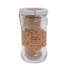 Špagát juta vo fľaši, 30 metrov, 12x6 cm