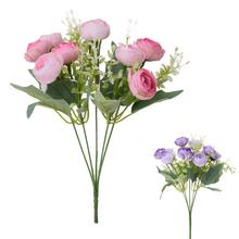 Kytica ranunculus so zeleným mixom a dvoma farbami, 30 cm.