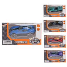 Kovový osobný automobil 7cm v rôznych farbách.