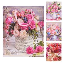 Darčeková taška s kvetinovým motívom.