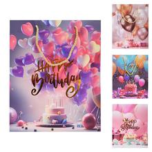 Darčeková taška s balónmi a nápisom Šťastné narodeniny.