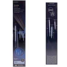 LED svetielá cencúle exteriér s funkciou sneženia, 250 cm