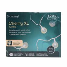 LED svet guličky s trblietavým efektom, 9m dlhé.