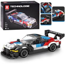 Technické bloky Superauto RACING s 363 dielmi a spojlerom.