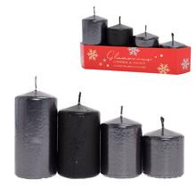 Sada adventných sviečok Glamours v zlatých a krémových odtieňoch.