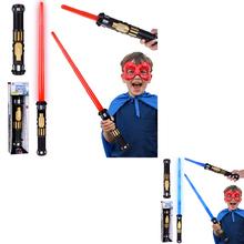 Rozťahovací svetelný meč hviezdneho bojovníka s efektmi svetla a zvuku.