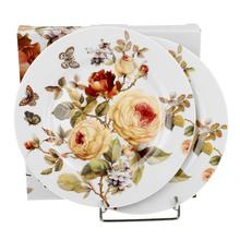 Sada dezertných tanierov s kvetinovým vzorom