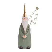 Vianočná dekorácia Santa s stromčekom