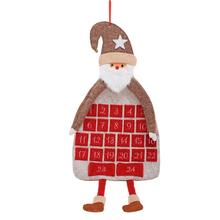 Adventný kalendár s motívom Santa Clausa.