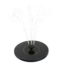 Fontána na solárny pohon s vonkajším použitím.