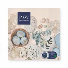 Servítky s veľkonočným motívom, 33x33 cm, 20 ks, 3 vrstvy.